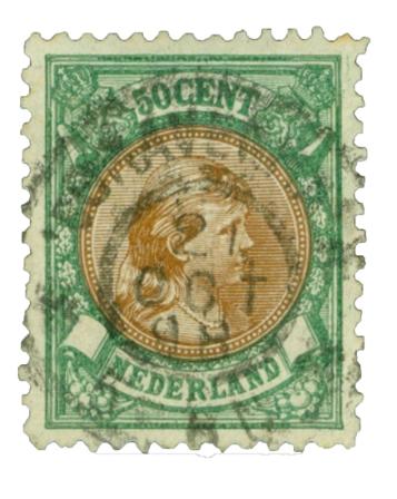 Holland - NVPH 45 - Stemplet