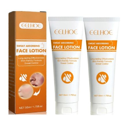 Ansikts Anti-Perspirant Anti Svette Panne Hodebunn Og Fet Ansiktskontroll Svetteabsorberende Ansiktskrem Hudvennlig Formel 50ml