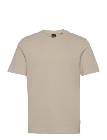 Onsanel Life Reg Ss Tee Beige ONLY & SONS