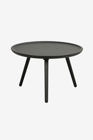 Rowico Home - Soffbord, Daisy Dia 55 cm - Svart - Soffbord - Från Homeroom