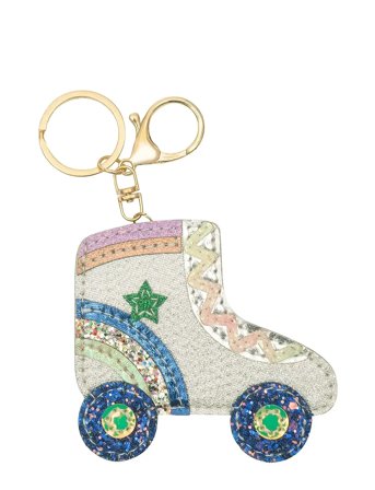 Mimi & Lula Keyring - Rollerskate - Multi/patterned - ONE SIZE