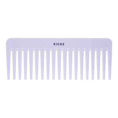 KICKS Beauty Large Hair Comb Lilla, Hår, Børster & Accessories, Kamme