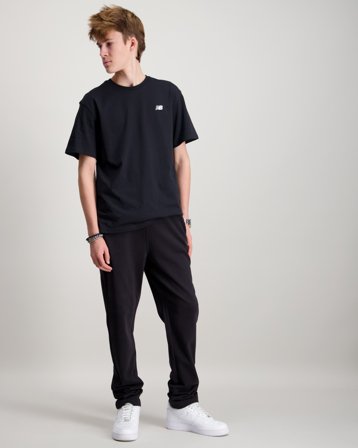 New Balance NB FT Small Logo Straight Leg Jogger Sort Bukser Dreng - Kids Brand Store