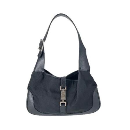 Gucci Vintage, Pre-owned Nylon gucci-bags Zwart, Dames, Maat:ONE Size