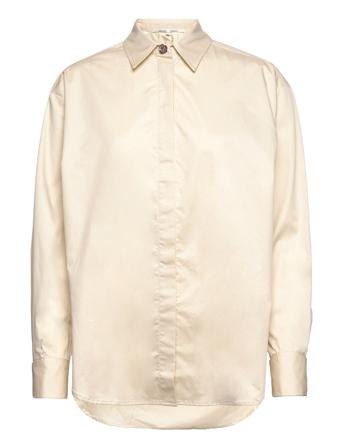Occasion Shirt Pitkähihainen Paita Kermanvärinen Second Female