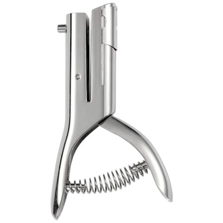 Enhullsstans 3mm Rundstans Bærbar Lang Hullstans