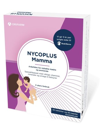 Nycoplus Mamma tabletter og kapsler 56+56 stk