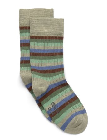 minipop | Minipop Bamboo Multi Stripe Socks | 31/34