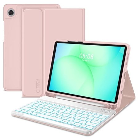 Tech-Protect SC kynä kotelo Samsung Galaxy Tab A9/A11 8.7 X110/X115/X133/X135 - vaaleanpunainen