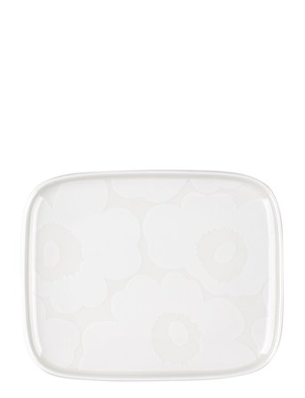 Marimekko Home Unikko Plate 15X12 Cm - White - 15X12CM