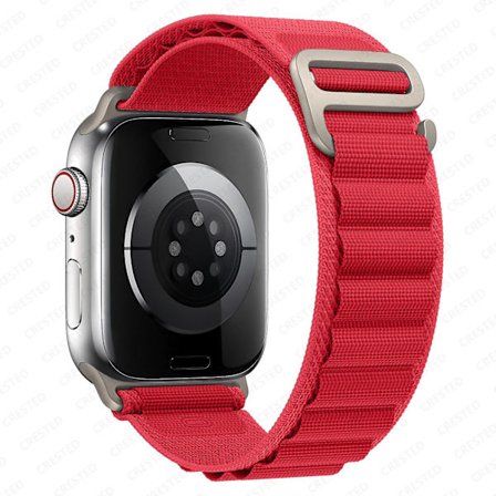 Alpine Loop Band For Apple Watch Strap 49mm 44mm 40mm 45mm 41mm 42mm 38mm 38 40 44 45 Mm Armbånd Iwatch Ultra Series 7 6 3 Se 8