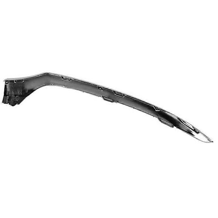 Nedre läpplist för främre stötfångare till Mercedes Benz W205 C180 C300 C200 C63AMG 2014-2018 Kromläppspoiler