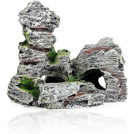 Akvariumdekorasjoner, Harpiks Fiske Akvariumdekorasjoner, Harpiks Stein Huledekorasjoner