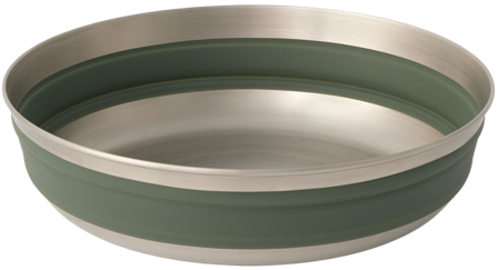 Sea to Summit Detour Stainless Steel Collapsible Bowl L Green