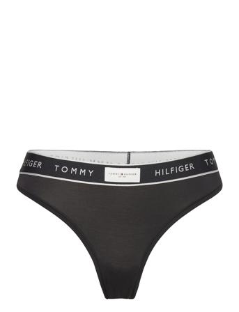 Thong Stringtruse Undertøy Svart Tommy Hilfiger*Betinget Tilbud