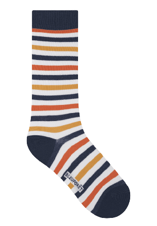 BleuForêt Socka, ränder Strumpor Herr Gul 43/46