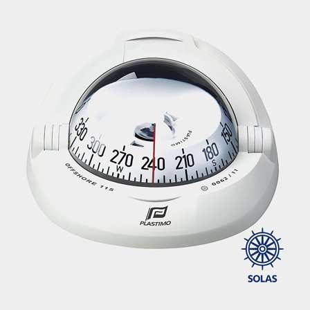 Kompass Plastimo Offshore 115 vit vit konisk ros