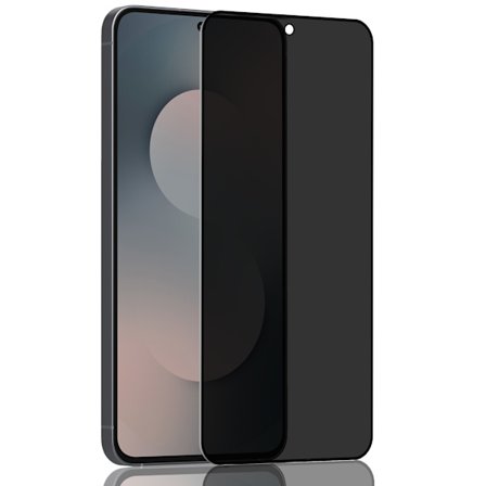 1-Pack Samsung S25 FE Privacy Näytönsuoja - Karkaistu Lasi 9H - Super laatu 3D