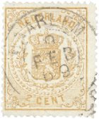 Holland 1869-1871 - NVPH 17 - Stemplet