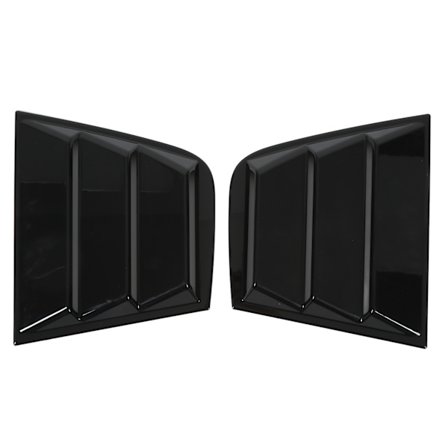 2 st svarta sidofönster jalusi vindruta solskydd ersättning för Dodge Charger 2015+