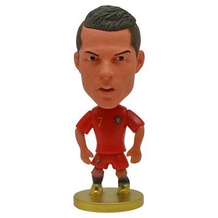6,5 cm Fotbollsstjärna C.Ronaldo Figurmodell Bildekorationer PVC-samling Docka Fotbollsspelare Figurer Souvenirer Leksaker Presenter till fans