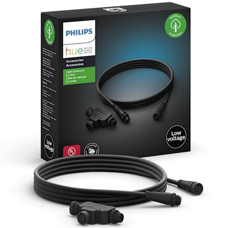 Hue Outdoor T-koppling + 2,5m kabel