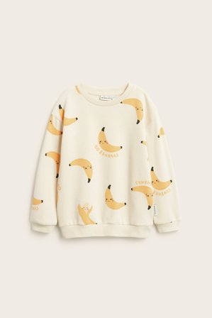 Kappahl | Mønstret sweatshirt Beige 98/104 | Beige