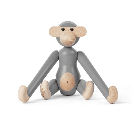 Kay Bojesen Ape Mini Grå H9,5