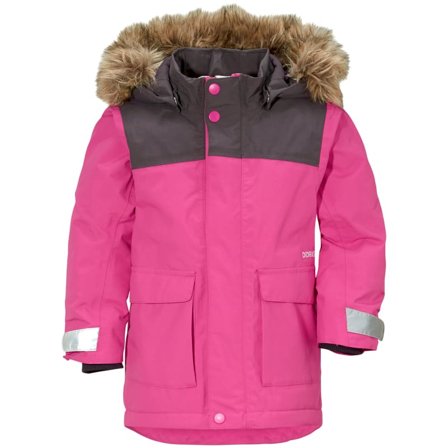 Didriksons Kure Kids Parka 2 Children synthetic-lined parkas Pink 100
