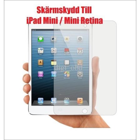 Skärmskydd till iPad Mini/Mini Retina