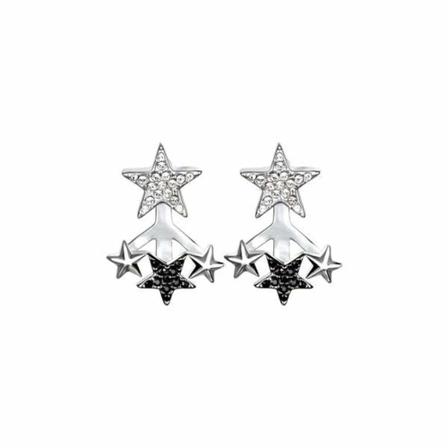 Karl Lagerfeld Earrings Grå, Dame Øreringe, Størrelse: ONE Size