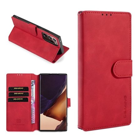 DG.MING Samsung Galaxy Note 20 Ultra retrokuoret - Punainen