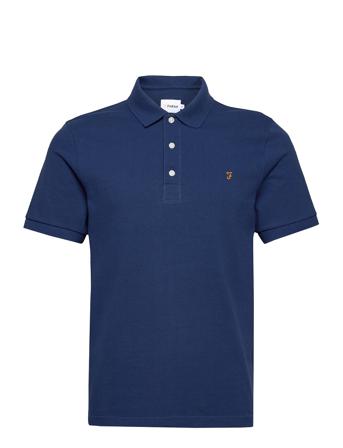Blanes Polo Polos Short-sleeved Blå Farah