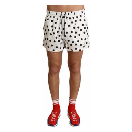 Dolce & Gabbana, Beachwear Biały, Mężczyzna, Rozmiar: M