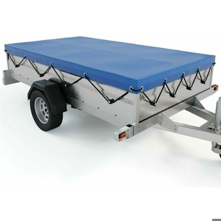 UV-beskyttende dækken vandtæt presenning til trailer 208 114 13cm (kongeblå)