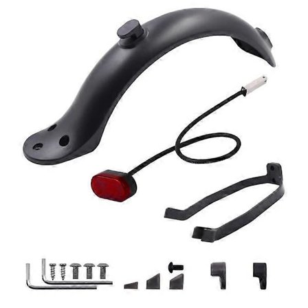 For Xiaomi 1S/M365 elektrisk sparkesykkel bakskjerm sett svart