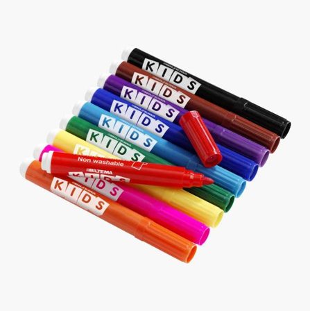 Biltema - Tekstiltusj 10 stk.