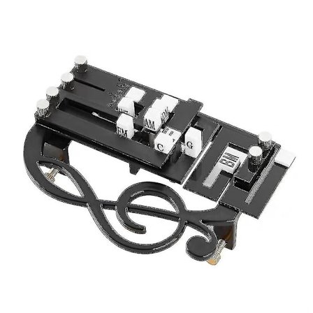 Päivitetty yhden painikkeen kitaran sointujen harjoittelulaite Sointu oppimisen apuväline 25 sointua aloittelijoille