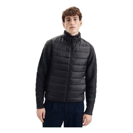 Seidensticker Down vest , Zwart , Heren , Maat: S