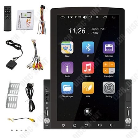 Autonavigaattori - INNOVTEC - 10.1 tuumaa - Bluetooth 4.0 - WiFi - Täysi videon tallennus