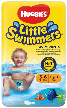 Huggies Little Swimmers svømmebleier 12-18 kg 11 stk