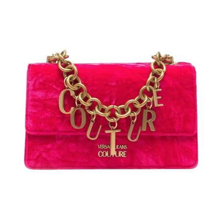 Versace Jeans Couture - Axelremsväskor - Rosa - Dam - Storlek: One Size, Dam, Storlek: ONE SIZE