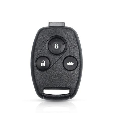 3/2 Knappar Honda Bilfjärrnyckelfodral Med Knappsats Black 3 Buttons