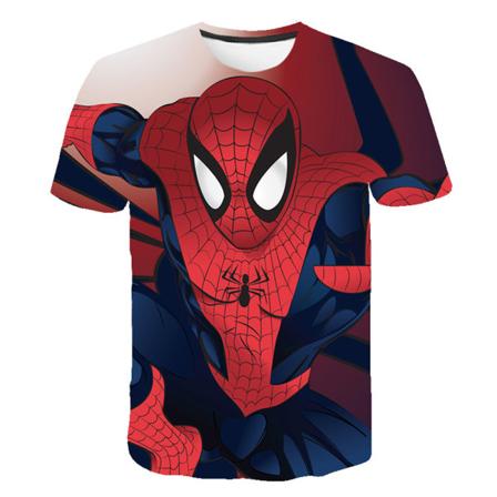 Spider-Man kortermet T-skjorte for gutter og jenter Asual Top Tee C 120cm