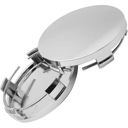 4 Stk. Bil Dæk Hjul Center Navkapsel Dæksel, ABS Bilhjul Center Fælge Navkapsler, Bil Tuning Tilbehør 68mm (Elektroplet-Farve)