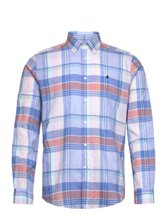 Morris | Happy Linen Check Shirt-Classic Fit | S