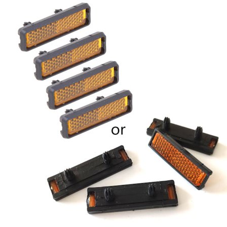 4 st/set Cykelpedal Reflex Säkerhet Nattcykling Reflex Cykeltillbehör