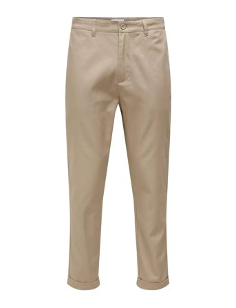 Onskent Crop Work 0073 Pant Beige ONLY & SONS