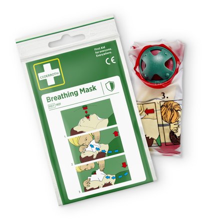 Cederroth 1921 Andningsmask, Första hjälpen
