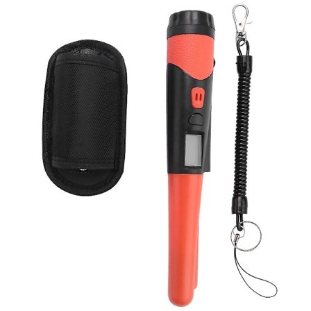 Håndholdt Metalldetektor Posisjoneringsstang Detektor Metall Pinpointing Vanntett Metall Gulldetektor T